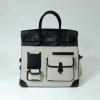 HAC40BPBK-063　エルメス HERMES 2024最新入荷 Haut a courroies 40cargo バーキン 40 バッグ トップハンドルバッグ トートバッグ ハンドバッグ ブリーフケース ビジネスバッグ