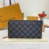 N41662-057　ルイヴィトン LOUISVUITTON 2024年最新入荷 ジッピー ウォレット ラウンドファスナー長財布 ロングウォレット ダミエグラフィットキャンパス