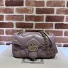 GG443497PLF-057　グッチ GUCCI 2024年最新入荷 GGマーモント 斜め掛け ョルダーバッグ フラップバッグ クロスボディバッグ