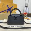 M23955-057　ルイヴィトン LOUISVUITTON 2024年最新入荷 カプシーヌ EW MINI トートバッグ ハンドバッグ 斜め掛け ショルダーバッグ クロスボディバッグ