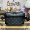 M46955-057　ルイヴィトン LOUISVUITTON 2024年最新入荷 アルファ メッセンジャーバッグ 斜め掛け ショルダーバッグ クロスボディバッグ