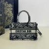 CD5573LHSL-99　クリスチャンディオール CHRISTIAN DIOR 2024年最新入荷 Book Tote ブック トートバッグ ミニ ストラップ付き ハンドバッグ 2way ショルダーバッグ