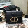 CD9204PBK-99　クリスチャンディオール CHRISTIAN DIOR 2024年最新入荷 30 モンテーニュ ミニバッグ フラップバッグ ショルダーバッグ クロスボディバッグ レディースかばん 