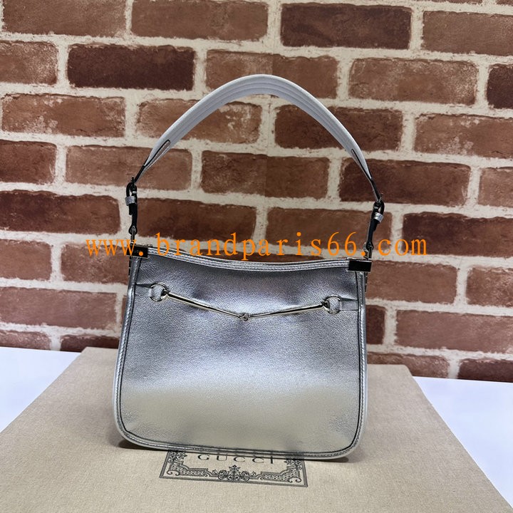 GG764191PYS-057　グッチ GUCCI 2024年最新入荷 ホースビット 1955 スモール ショルダーバッグ ホーボーバッグ ポーチ レディースかばん ホーボーバッグ