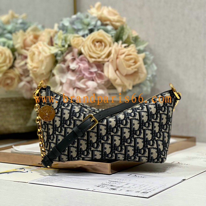 CD3202BBK-99　クリスチャンディオール CHRISTIAN DIOR 2024年最新入荷 ディオールスター ホーボーバッグ ショルダーバッグ クロスボディバッグ
