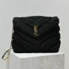 YSL487216MBK-99　イヴサンローラン Saint laurent YSL 2024年最新入荷 ルル ミディアム サッチェルバッグ トートバッグ 2way 斜め掛け ショルダーバッグ クロスボディバッグ