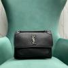 YSL633178BK-99　イヴサンローラン Saint laurent YSL 2024年最新入荷 ニキ ミディアム メッセンジャーバッグ 斜め掛け ショルダーバッグ ウィメンズかばん クロスボディバッグ