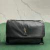 YSL755857BK-99　イヴサンローラン Saint laurent YSL 2024年最新入荷 ニキ ラージ メッセンジャーバッグ 斜め掛け ショルダーバッグ ウィメンズかばん クロスボディバッグ