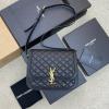 YSL733704BK-99　イヴサンローラン Saint laurent YSL 2024年最新入荷 スモール フラップバッグ 斜め掛け ショルダーバッグ クロスボディバッグ レディースかばん