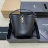 YSL749036BK-99　イヴサンローラン Saint laurent YSL 2024年最新入荷 LE 37 バケットバッグ トートバッグ 斜め掛け ショルダーバッグ ウィメンズかばん クロスボディバッグ