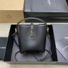 YSL765870BK-99　イヴサンローラン Saint laurent YSL 2024年最新入荷 LE 37 ミニバケットバッグ トートバッグ 斜め掛け ショルダーバッグ ウィメンズかばん クロスボディバッグ