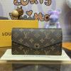 M83580-057　ルイヴィトン LOUISVUITTON 2024年最新入荷 ポルトフォイユ サラ NM 二つ折り長財布 ロングウォレット 小銭入れポケット付き