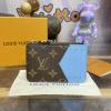 M83602-057　ルイヴィトン LOUISVUITTON 2024年最新入荷 ポルト カルト ロミー カードケース 小銭入れ コインケース モノグラムキャンパス 短財布 