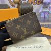 M83605-057　ルイヴィトン LOUISVUITTON 2024年最新入荷 ポルトフォイユ リサ 二つ折り短財布 ショートウォレット 小銭入れ コインケース カードポケット