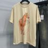 TDHE24001-MS　エルメス HERMES 2024年最新入荷 Tシャツ 半袖 ショートスリーブ スウェットシャツ 短袖 クルーネック トップス レジャーシャツ