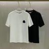 TDMC24008-MS　モンクレール MONCLER 2024年最新入荷 Tシャツ 半袖 ショートスリーブ スウェットシャツ 短袖 クルーネック トップス レジャーシャツ