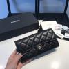 CH31505YJBK-CC　シャネル CHANEL 2024年最新入荷 フラップ ロングウォレット 二つ折り長財布 カード入れ 札入れ