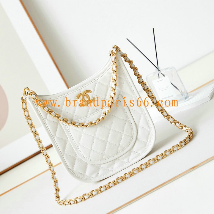 CH4532PBS-CC　シャネル CHANEL 2024年最新入荷 ホーボー バッグ 斜め掛け ショルダーバッグ クロスボディバッグ