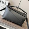 LE10188BK-GH　ロエベ LOEWE 2024年最新入荷 パズル エッジ ラージバッグ ハンドキャリーバッグ 斜め掛け ショルダーバッグ クロスボディバッグ