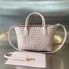 BOV709464QQF-aj　ボッテガヴェネタ BOTTEGA VENETA 2024年最新入荷 ミニ カバ トートバッグ トップハンドルバッグ ハンドバッグ レディースかばん