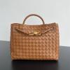 BOV743572TH-aj　ボッテガヴェネタ BOTTEGAVENETA 2024年最新入荷 ミディアム アンディアーモ トップハンドルバッグ トートバッグ ハンドバッグ