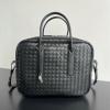 BOV766372BK-aj　ボッテガヴェネタ BOTTEGAVENETA 2024年最新入荷 ゲッタウェイ ミディアム ウィークエンダー ブリーフケース トートバッグ 2way ショルダーバッグ ビジネスバッグ