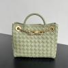 BOV786008QG-aj　ボッテガヴェネタ BOTTEGAVENETA 2024年最新入荷 スモール チェーン アンディアーモ トップハンドルバッグ トートバッグ ハンドバッグ