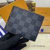 N64002K-057　ルイヴィトン LOUISVUITTON 2024年最新入荷 ポルトフォイユ スレンダー 二つ折り短財布 カードケース 札入れ ショートウォレット