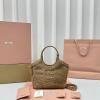 MM5BA284MZS-99　ミュウミュウ MIUMIU 2024年最新入荷 トップハンドルバッグ トートバッグ ハンドバッグ ホーボーバッグ レディースかばん