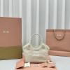 MM5BA284MBS-99　ミュウミュウ MIUMIU 2024年最新入荷 トップハンドルバッグ トートバッグ ハンドバッグ ホーボーバッグ レディースかばん