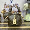 M24408L-057　ルイヴィトン LOUISVUITTON 2024年最新入荷 アトランティス BB バケットバッグ ホーボーバッグ トートバッグ ハンドバッグ