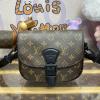 M47060-057　ルイヴィトン LOUISVUITTON 2024年最新入荷 モンスリ メッセンジャー PM 斜め掛け ショルダーバッグ クロスボディバッグ モノグラムマカサー キャンバス