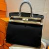 HAC40BTYBK-063　エルメス HERMES 2024最新入荷 バーキンバッグ HAC トップハンドルバッグ トートバッグ ハンドバッグ ビジネスバッグ