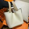 HPT18TCPBH-063　エルメス HERMES 2024年最新入荷 ピコタン バケットバッグ トートバッグ ハンドバッグ ショッピングバッグ レディースかばん