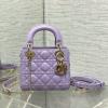 CD0505YQJZS-99　クリスチャンディオール CHRISTIAN DIOR 2024年最新入荷 レディ ディオール ミニ トートバッグ 2way 斜め掛け ショルダーバッグ クロスボディバッグ