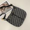CD2312BBK-99　クリスチャンディオール CHRISTIAN DIOR 2024年最新入荷 ノリータ ミディアムバッグ ホーボーバッグ ショルダーバッグ クロスボディバッグ