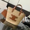 CE115802BZZS-99　セリーヌ CELINE 2024年最新入荷 ティーン サプル クラシック パニエ トップハンドルバッグ ハンドバッグ トートバッグ レディースかばん 
