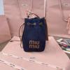 MM5BE090NLS-99　ミュウミュウ MIUMIU 2024年最新入荷 バケットバッグ トートバッグ 斜め掛け ショルダーバッグ クロスボディバッグ レディースかばん
