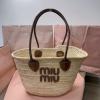 MM5BG206ZS-99　ミュウミュウ MIUMIU 2024年最新入荷 バケットバッグ トートバッグ ハンドバッグ クロスボディバッグ レディースかばん