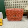 GY8021QCS-99　ゴヤール GOYARD 2024年最新入荷 ベルヴェデール バッグ フラップバッグ 斜め掛け ショルダーバッグ クロスボディバッグ コーティングキャンバス レザー