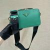 PD2VH173PGL-99　プラダ PRADA 2024年最新入荷 メッセンジャーバッグ 斜め掛け ショルダーバッグ クロスボディバッグ