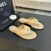 CHJ24021Z-26　シャネル CHANEL 2024年最新入荷 フリップフロップ フラットスリッパ レディースシューズ カジュアルミュール