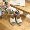CLEJ23001-26　クロエ CHLOE 2024年最新入荷 ウェッジ サンダル ハイヒールシューズ サマーサンダル 