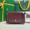 GY8015JH-BX　ゴヤール GOYARD 2024年新色入荷 プリュメ ポーチウォレット 斜め掛け ショルダーバッグ クラッチバッグ クロスボディバッグ 2way 手持ちかばん
