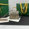 GY8032HS-BX　ゴヤール GOYARD 2024年新色入荷 サイゴン ナノ ストラクチャード トップハンドルバッグ ハンドバッグ 2way ショルダーバッグ クロスボディバッグ