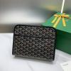 GY20207BK-BX　ゴヤール GOYARD 2024年新色入荷 クラッチバッグ セカンドバッグ 手持ちかばん コーティングキャンバス レザー
