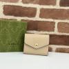 GG772793XS-057　グッチ GUCCI 2024年最新作 GG ミディアム ウォレット 三つ折り短財布 ショートウォレット カード入れ 札入れ コインケース