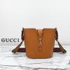 GG782908QTH-057　グッチ GUCCI 2024年最新作 ジャッキー ミニ バケットバッグ トートバッグ 斜め掛け ショルダーバッグ クロスボディバッグ