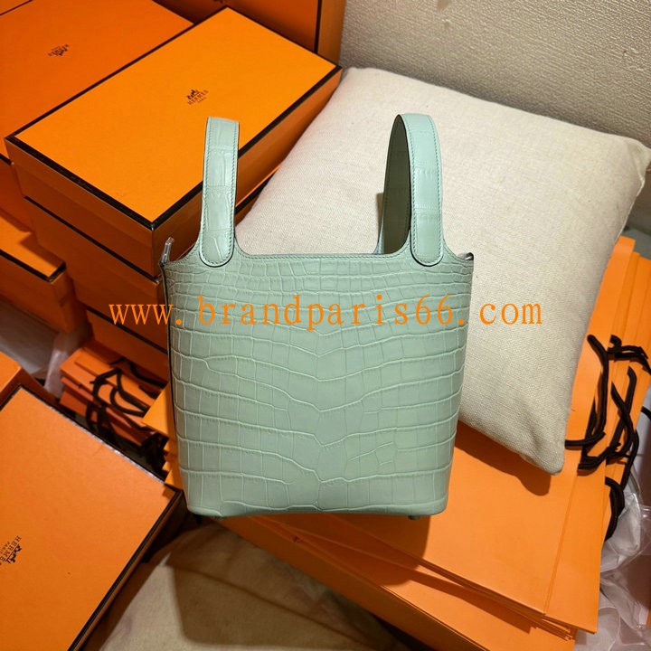 HPT18ENYBG-063　エルメス HERMES 2024年最新入荷 ピコタン バケットバッグ トートバッグ ハンドバッグ ショッピングバッグ レディースかばん