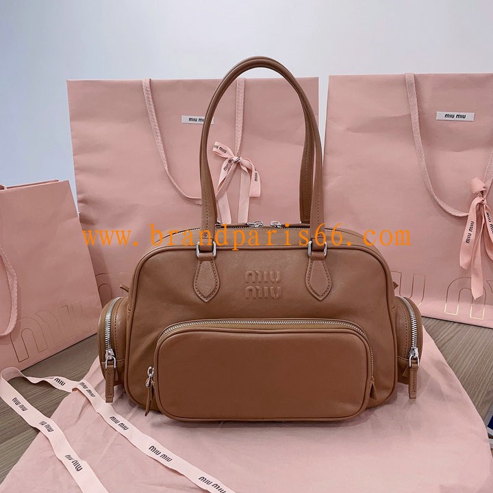 MM5BB159ZS-99　ミュウミュウ MIUMIU 2024年最新入荷 ホーボーバッグ トートバッグ ハンドバッグ ウィメンズかばん クロスボディバッグ レディースかばん